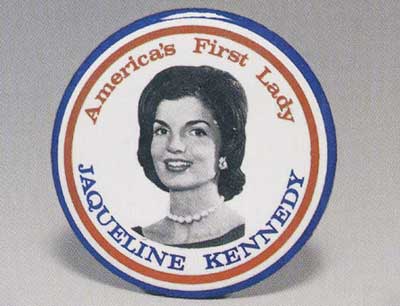 Jackie Kennedy during her husband's presidential campaign