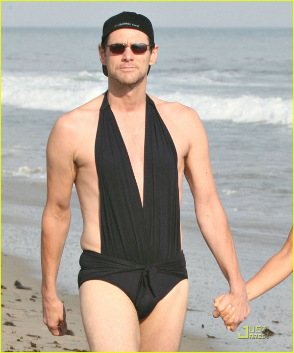 jim carrey beach