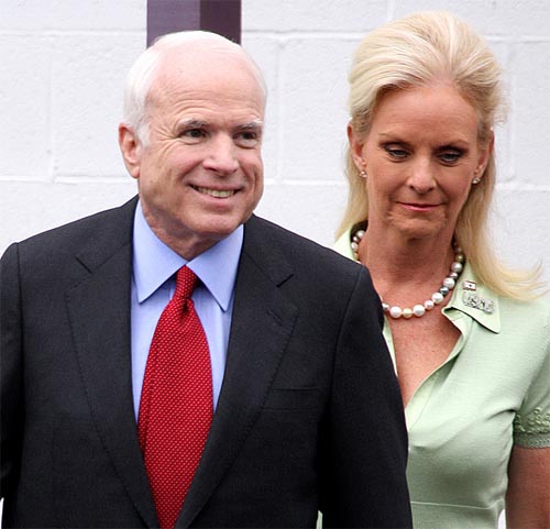 Photo cindy mccain cleavage