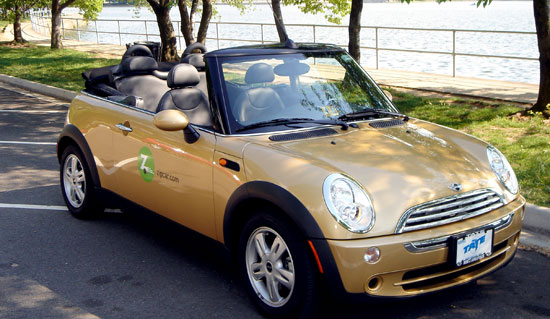 I'd like to see Zipcar and other car sharing services provide more types of . I think it can, I think it can!
