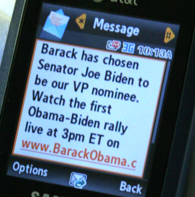 Obama text