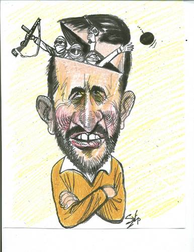 Caricature Of Ahmadinejad