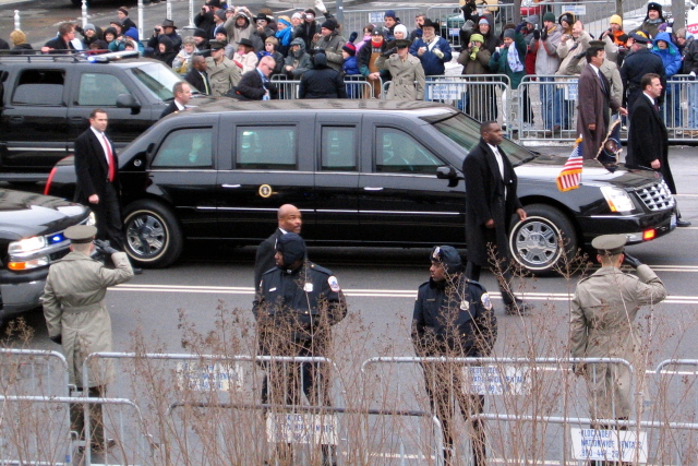 2009 Cadillac Presidential Limousine. The new limo