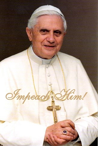 pope benedict xvi evil. Pope Benedict XVI,