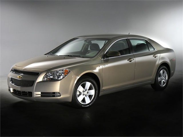 2009 Chevrolet Malibu gas/electric hybrid. Estimates of "displaced workers" 
