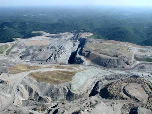 Mountaintop Removal Site
