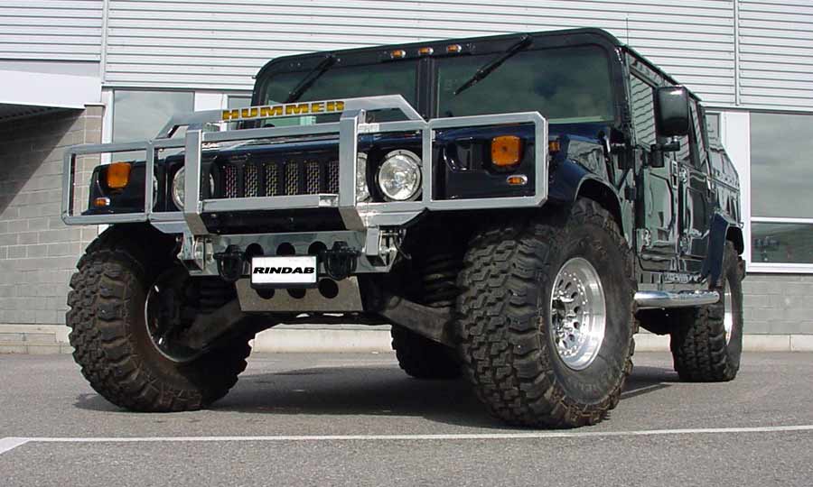 The first civilian Hummer, the H1, was based on the military 