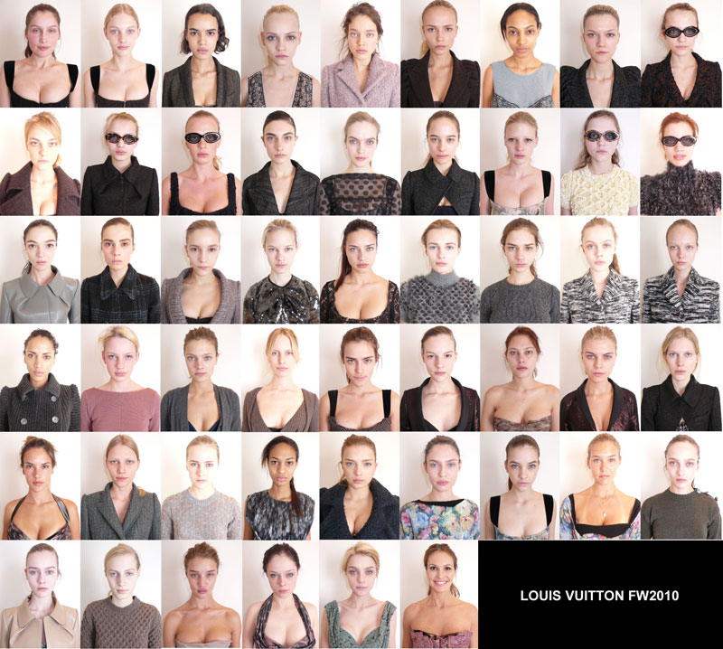 models without makeup. Heidi Klum without makeup.