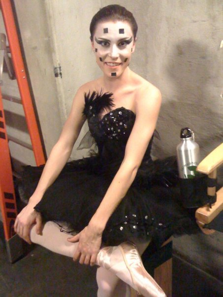 [When Prosa's gnarly feet were shown in preview screenings of BLACK SWAN, 
