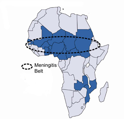 Meningitis Belt Africa