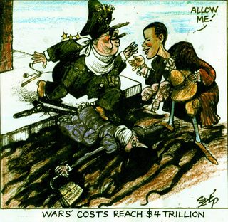 Paul Szep: The Daily Szep -- War Costs