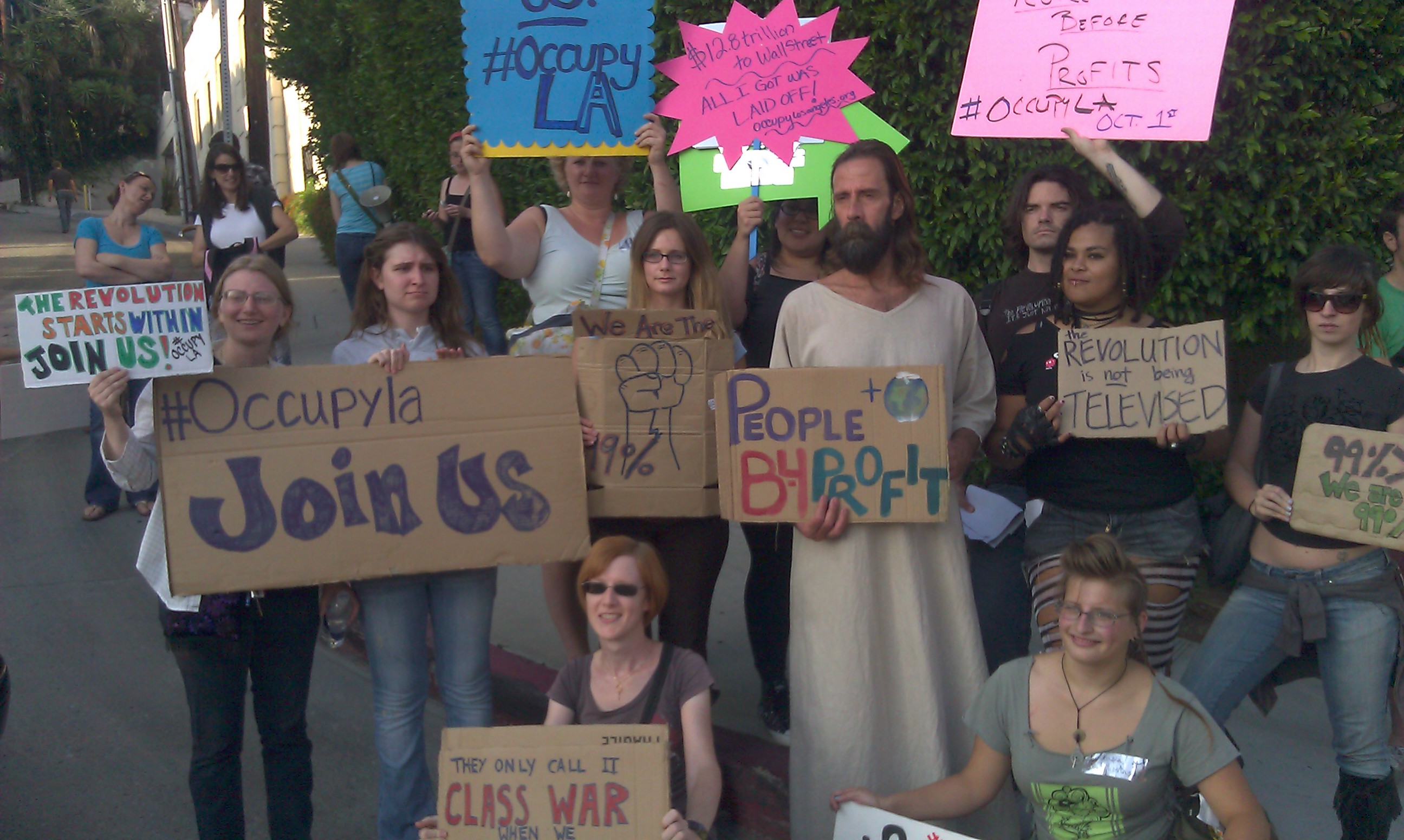 Libs protesting Obama