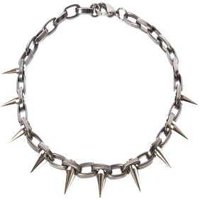 2011-10-13-NYLA_Boutique_Chain_choker_single_row_spikes_Matte_Gunmetal_necklace_jewellery_luxury_punk.jpg