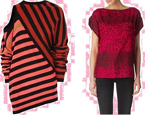 2011-11-04-4_Sonia_Rykiel_Striped_wool_cashmere_sweater_jumper_NETAPORTER_marc_by_marc_jacobs_snake_print_jungle_top_silk_red_pink.jpg