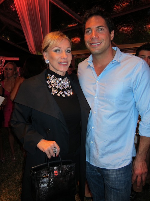 2011-12-06-11.LeaBlackandJoeFrancisatVogueMissoniFashionShowLorenRidingerEstate.JPG