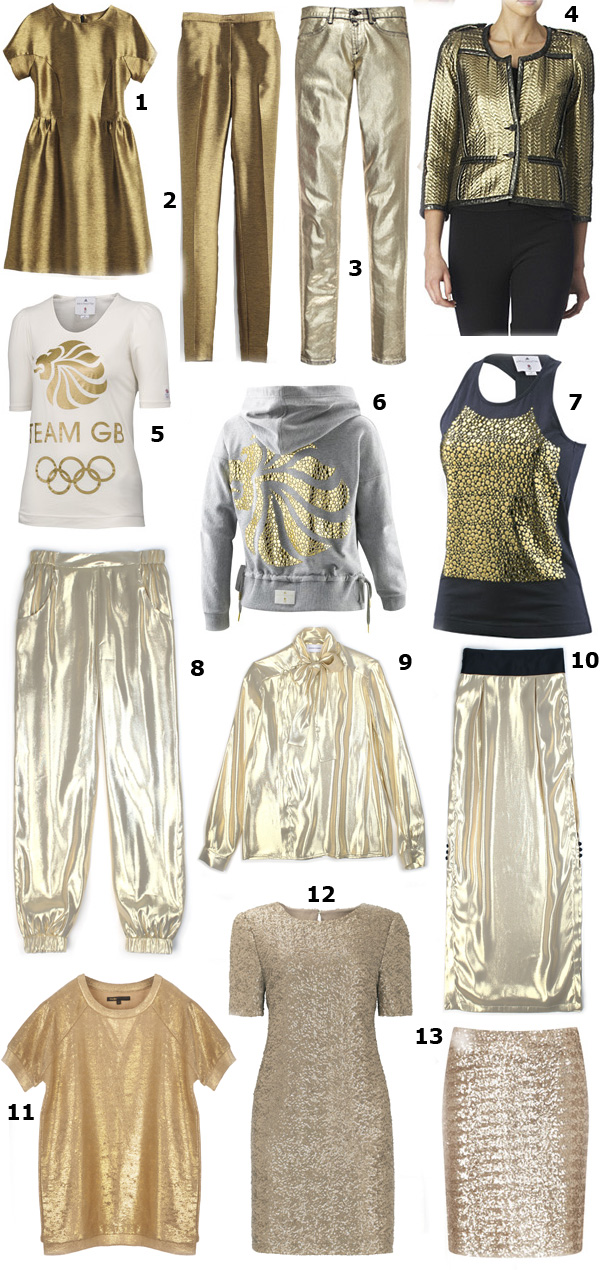 Gold Clothing