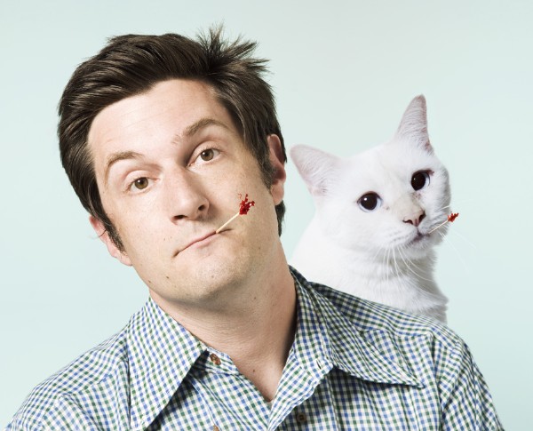 <b>Michael Showalter</b> is perhaps best known for co-writing and starring in Wet <b>...</b> - 2012-12-12-ShowalterCat