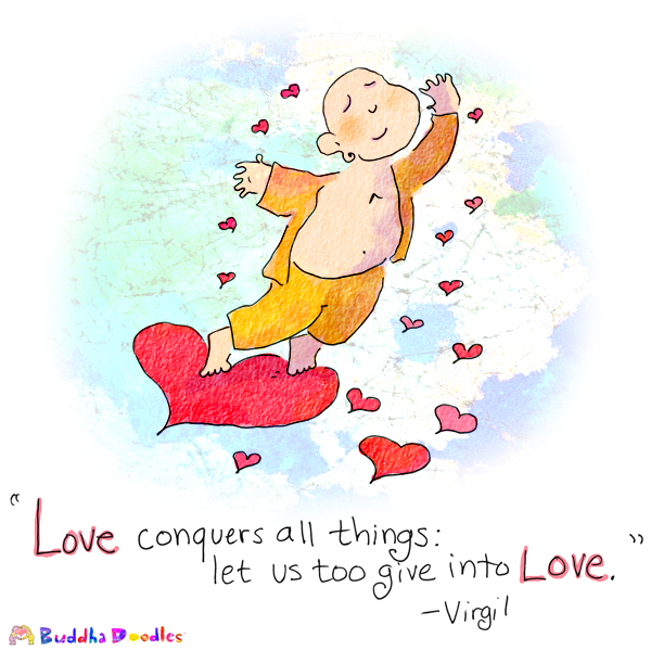 Buddha Doodle - 'Love Conquers All' | HuffPost Good News