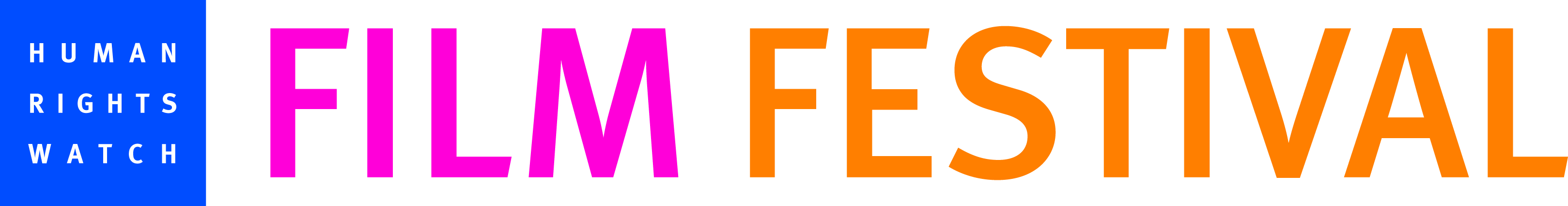Human Rights Watch Film Festival - official logo