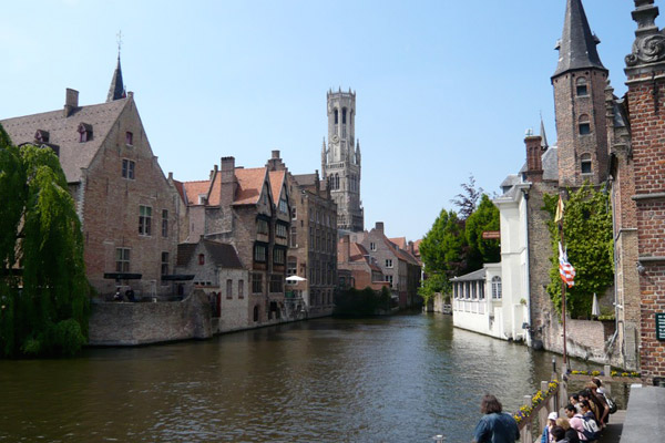 Travel the canals of beautiful Bruges