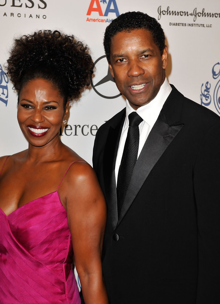 Denzel Washington couple