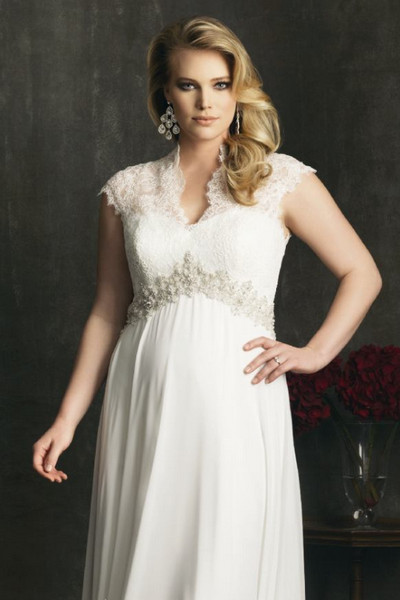 wedding dresses for large woman