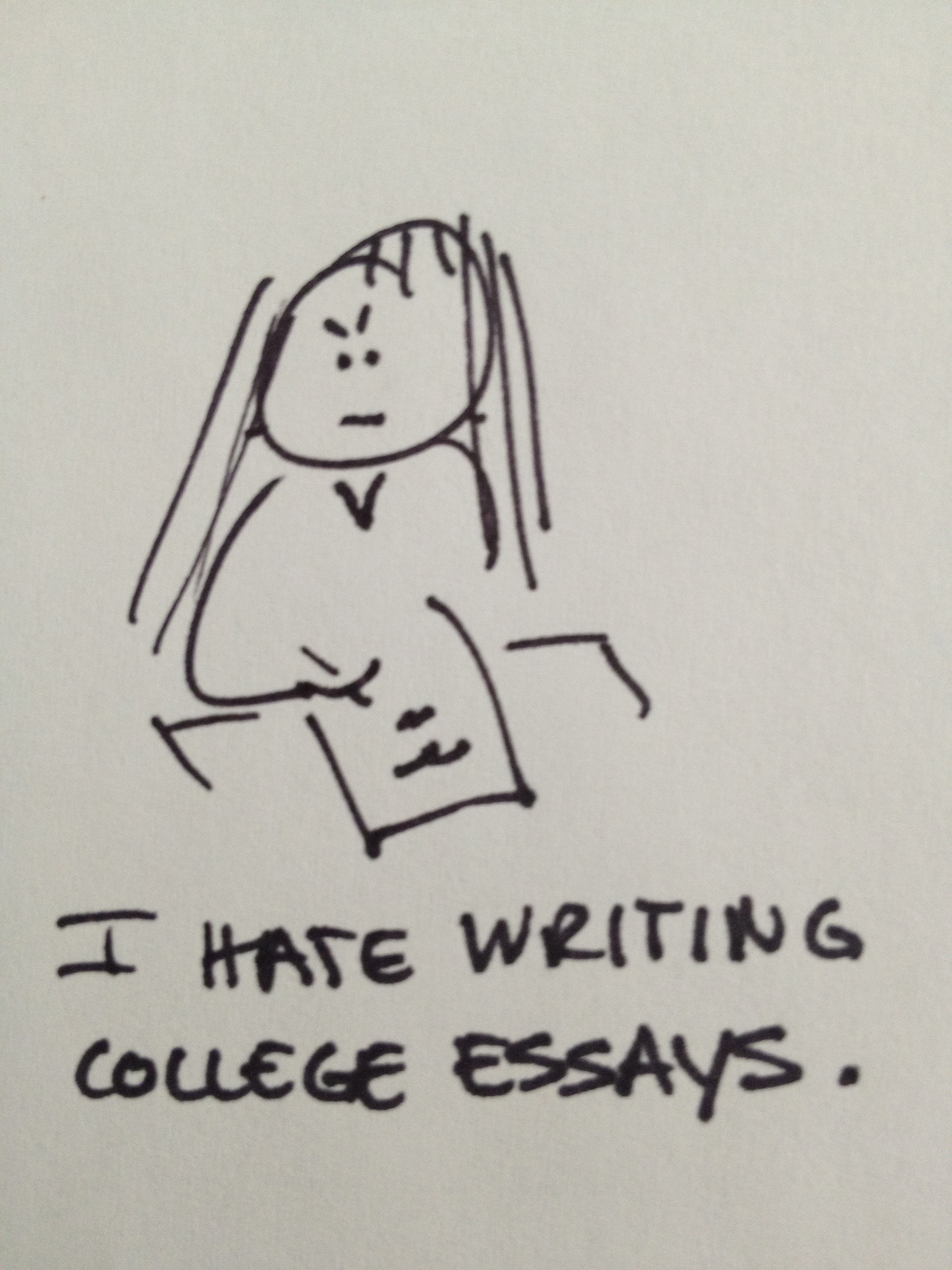 Running college essay