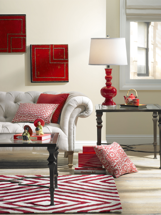 A Colorful Living Room Decorating Idea: One Room, Three ...