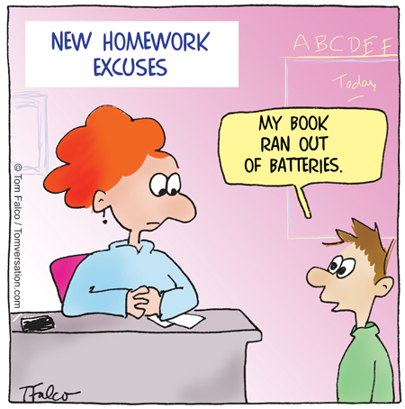 20 Most Funny Excuses for Not Doing Homework