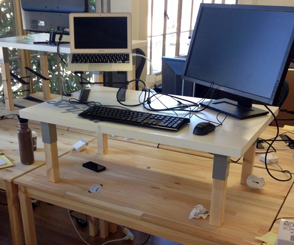 How To Build A Great Standing Desk For Under 50 Huffpost Life