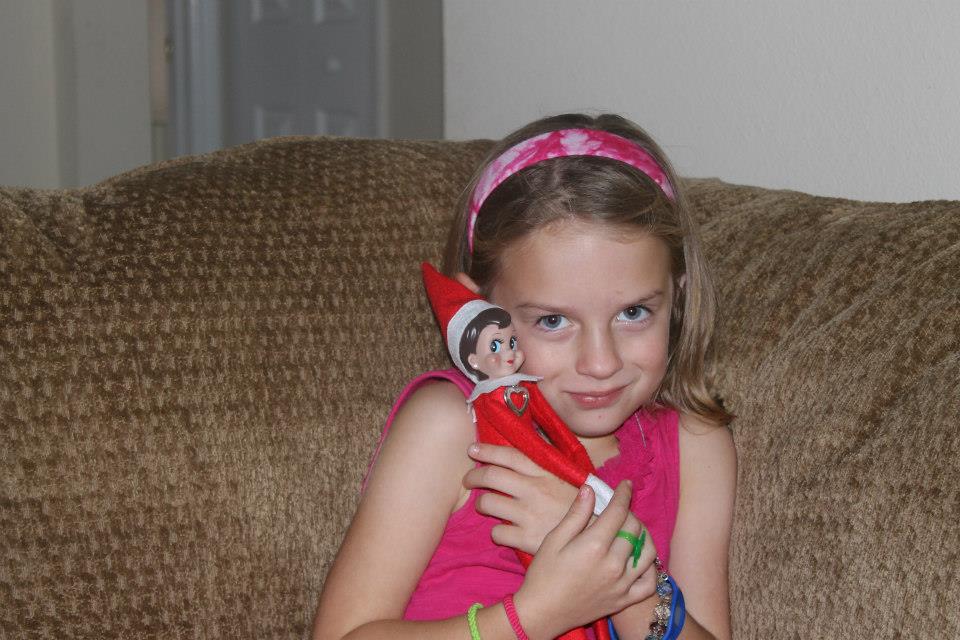 When can you touch the elf on the shelf