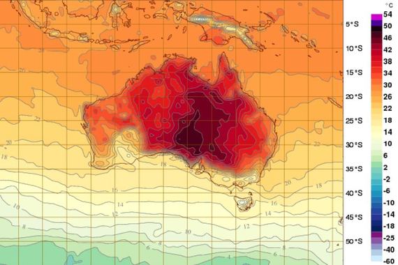 Earth's New Normal: Wild Weather 2014 2014-01-05-AustraliaRecordBreakingHeat2014EarthDrReeseHalter-thumb
