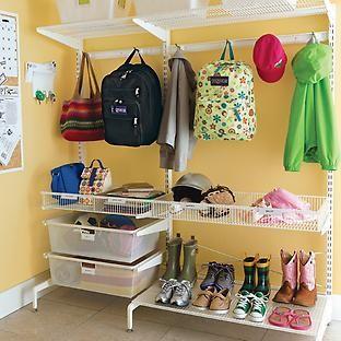 Closet organizer for discount hats and gloves