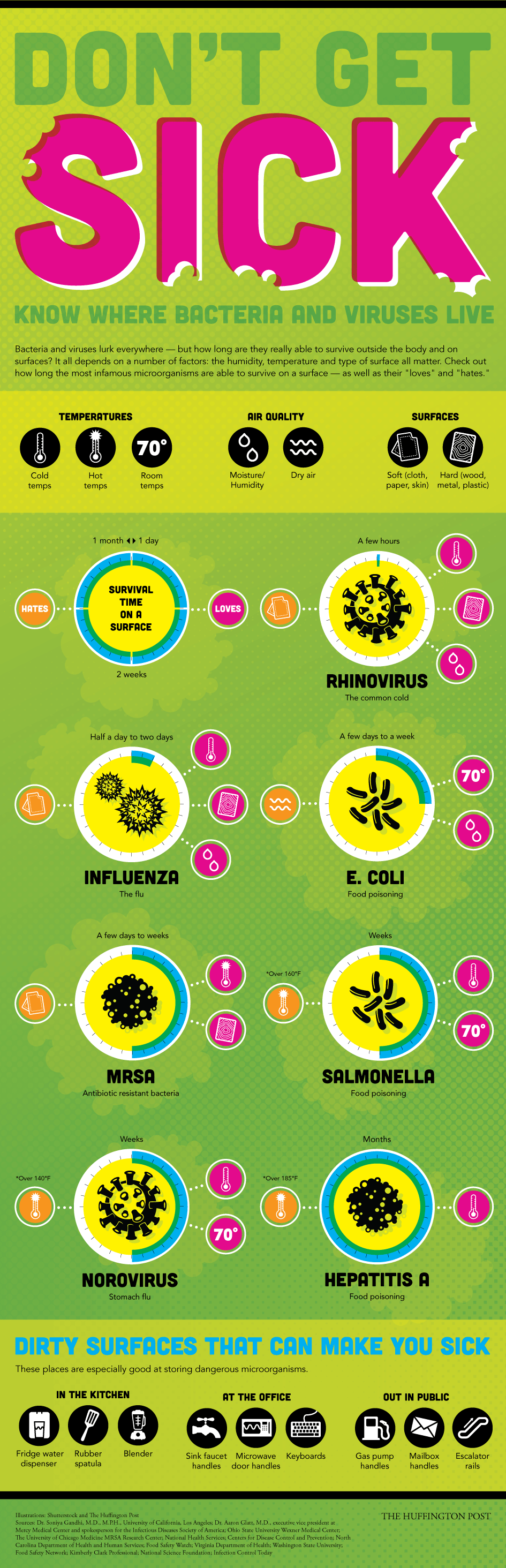 Infographic: Where do bacteria and viruses live ...