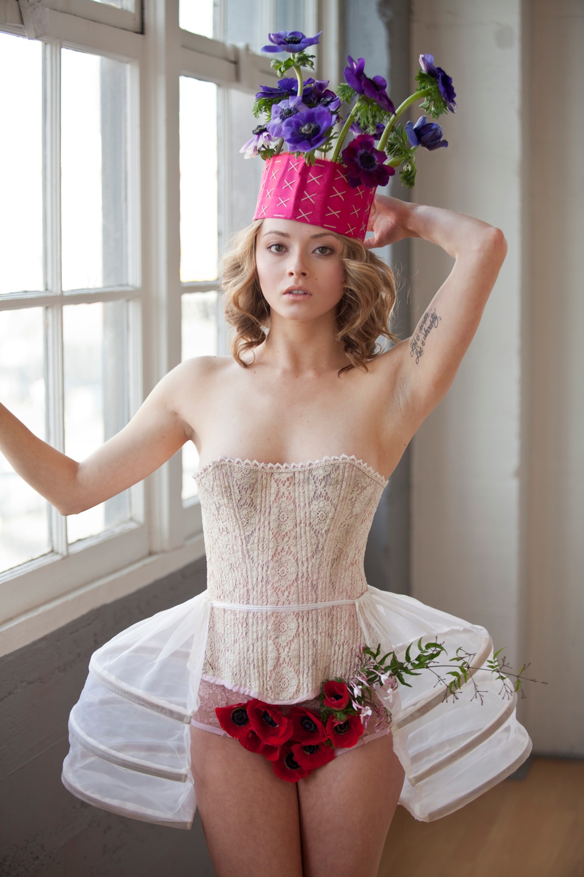 Vintage Lingerie: Playful Ways to Wear a Corset, Pannier and Merkin