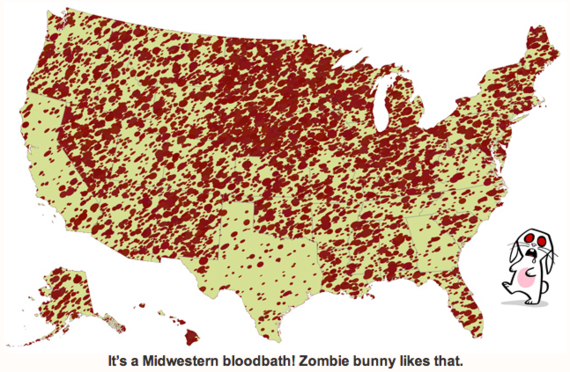 The Zombie States of America: The Best and Worst Places to Survive the