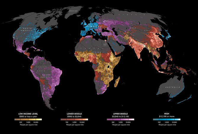 El mapa que cambiará la forma en la que ves el mundo - Alfa Geomatics