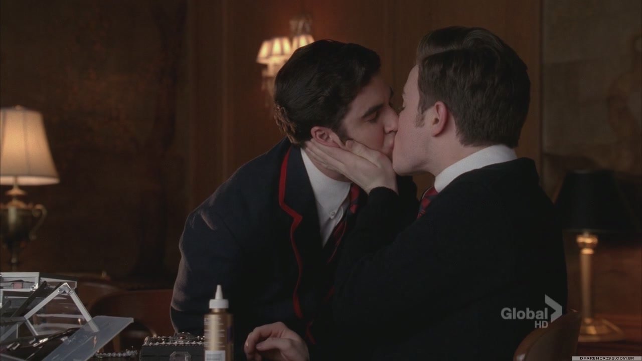 Two Men Kissing 2