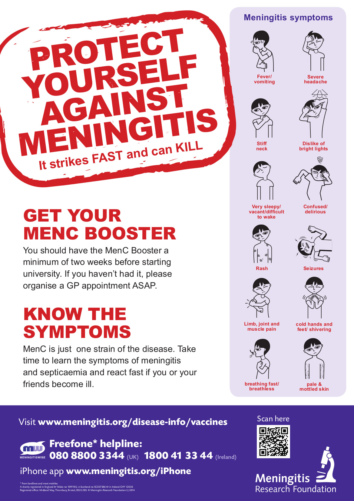 Students Protect Yourselves Against Meningitis