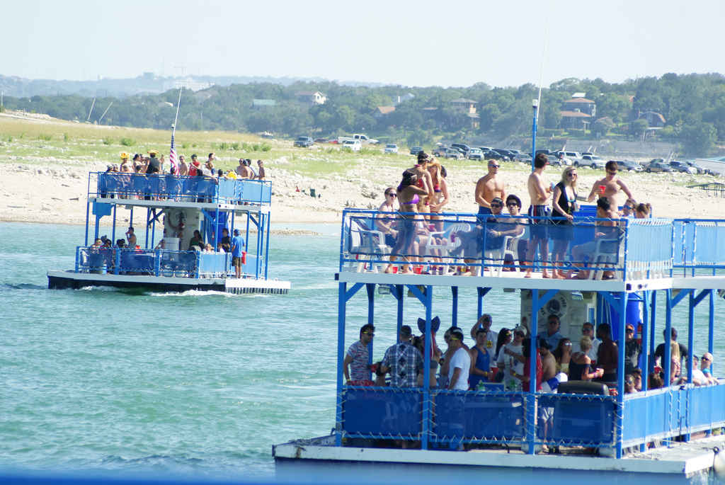 Bikini party lake travis