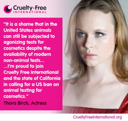 Actress Thora Birch Calls for an End to Animal Testing in the American  Beauty Industry | HuffPost Impact