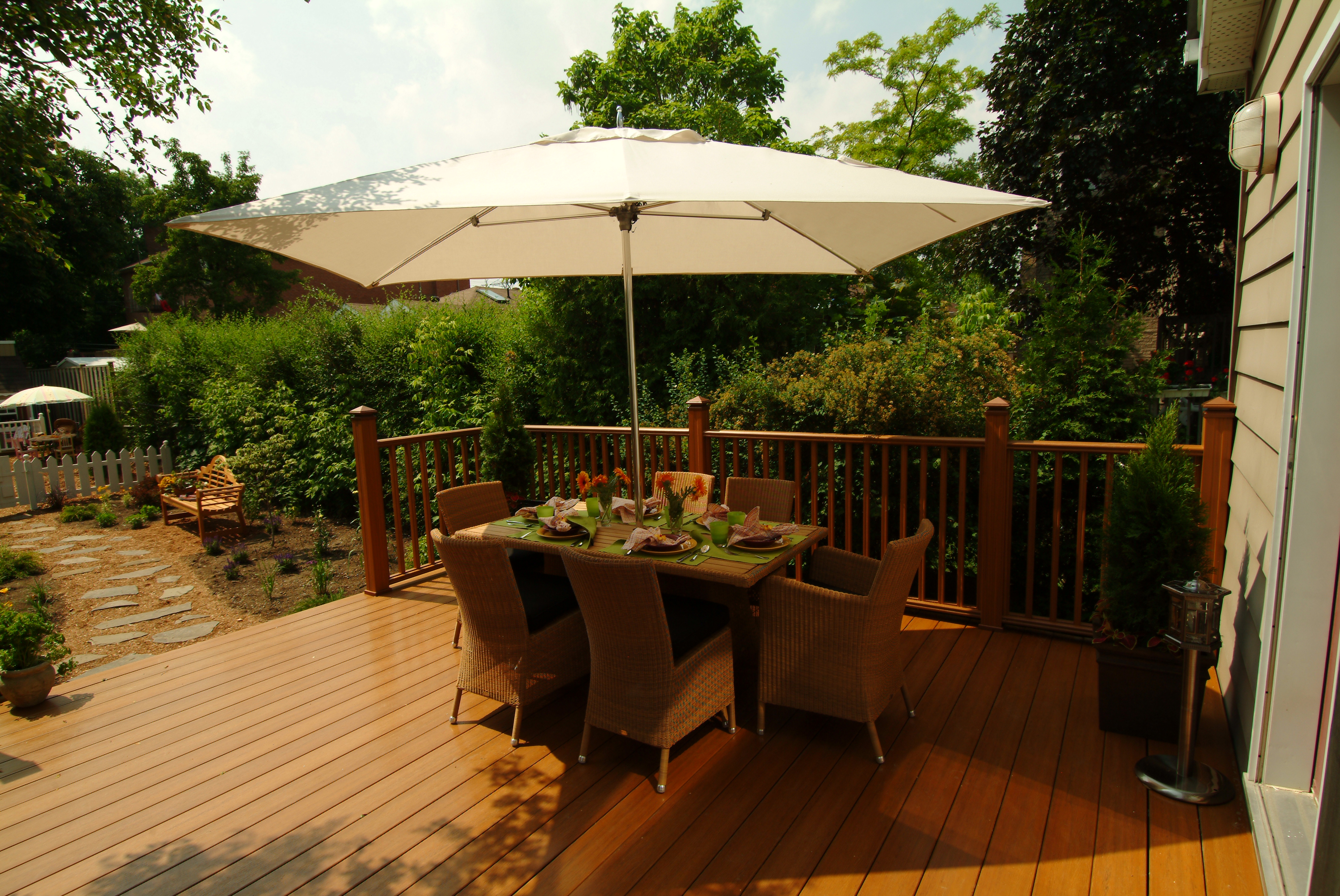 Deck Vs Patio What Is Best For You Huffpost Life