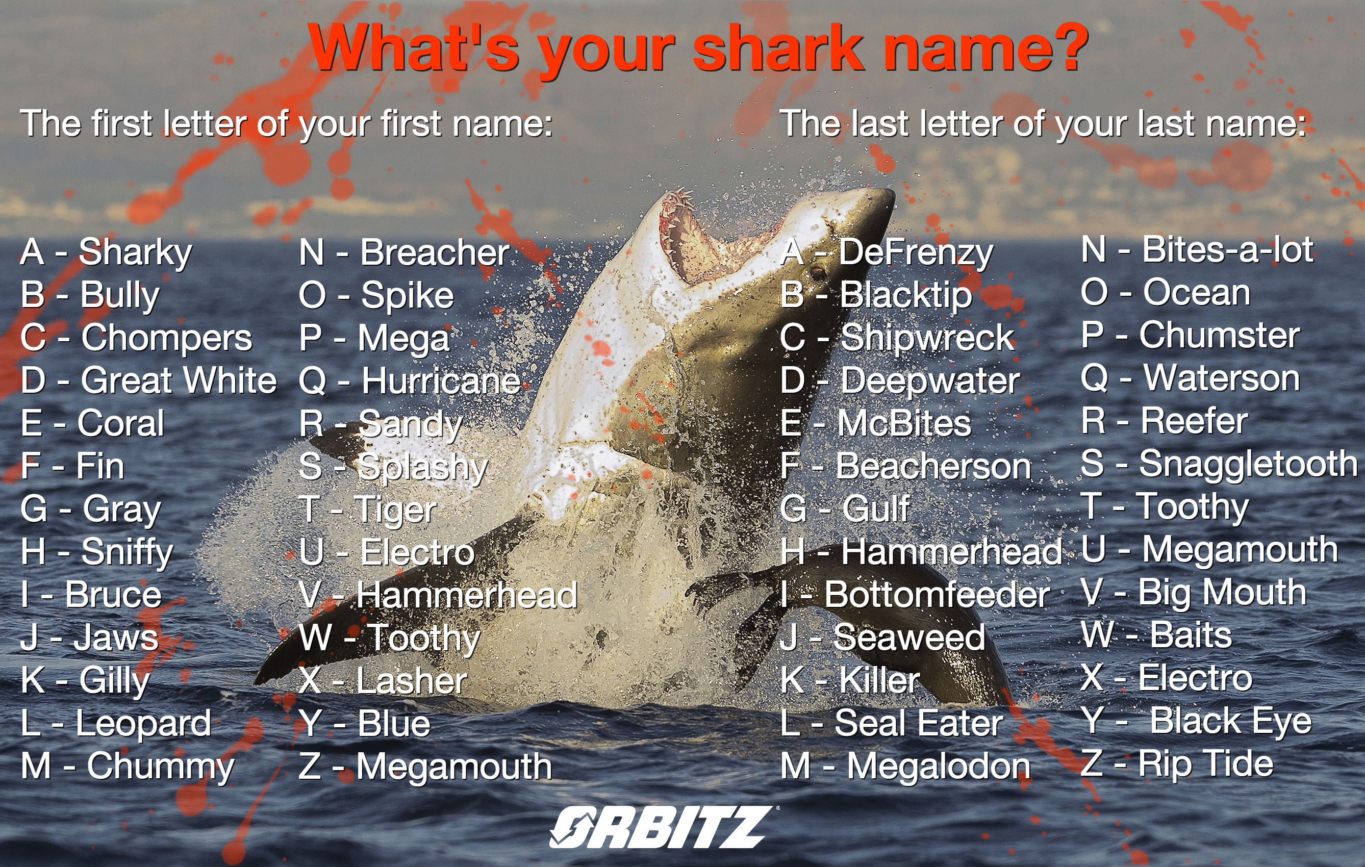 Cool Shark Names