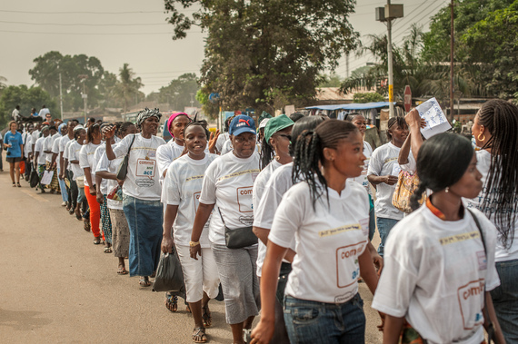 Sierra Leone - Educational Rallies about Ebola