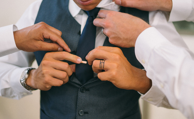 Tattooed wedding ring