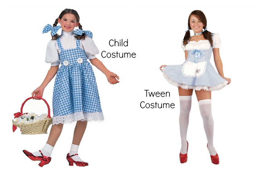 Here s Proof That Tween Girl Halloween Costumes Are Way Too Sexed