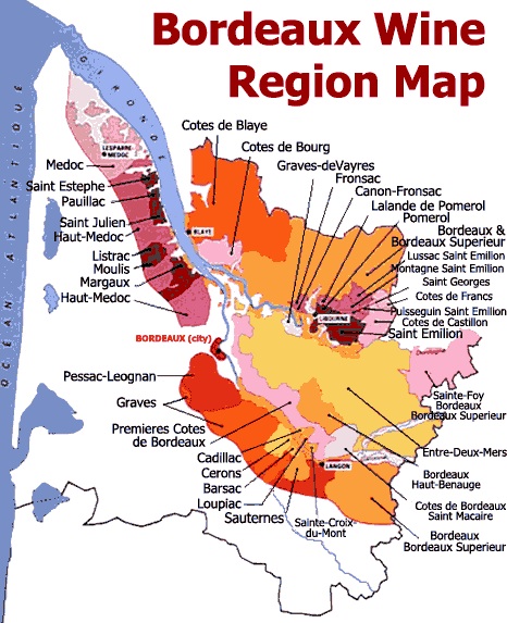 Bordeaux Wine Region