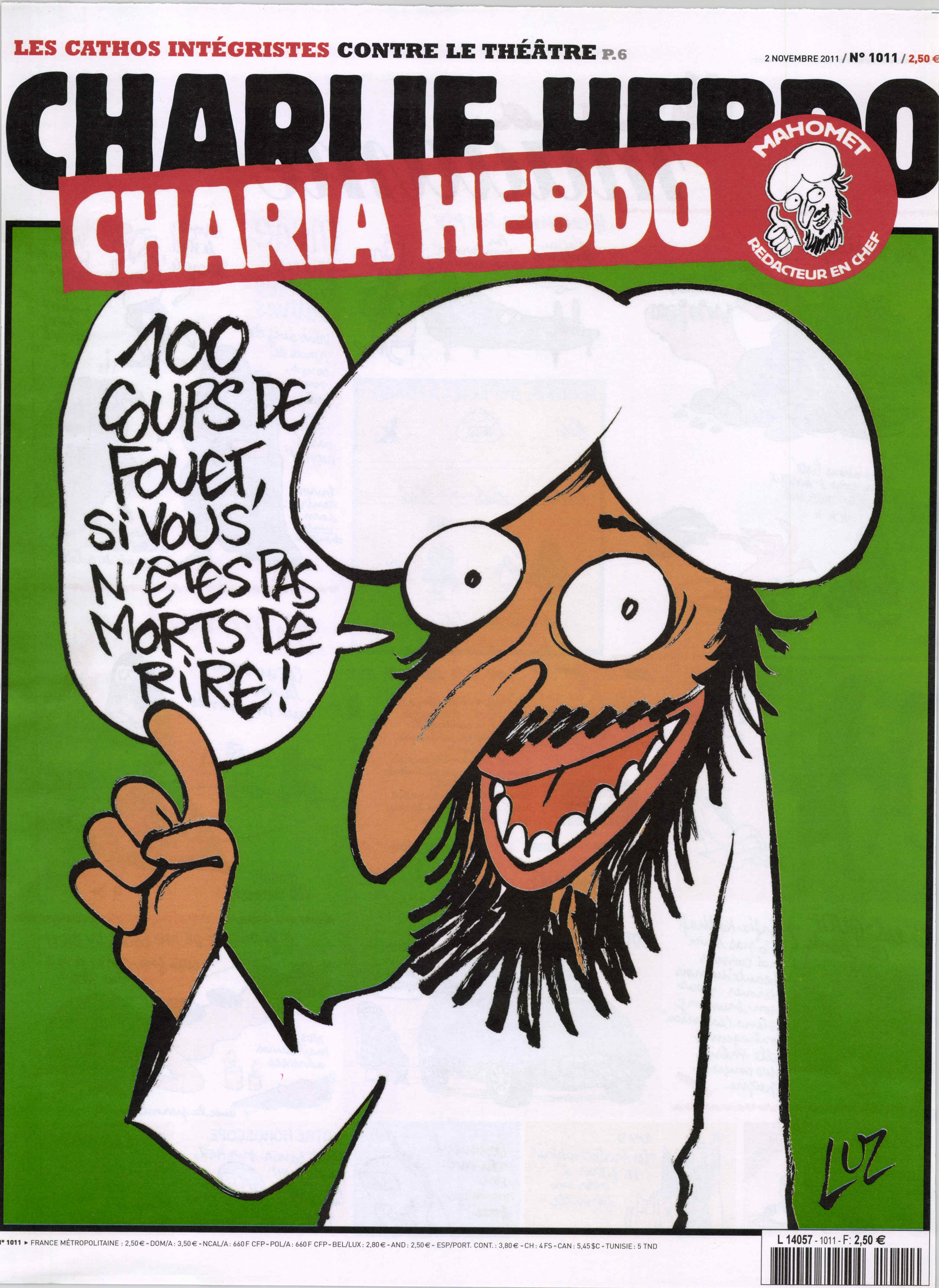 All Mainstream Media Must Publish The Charlie Hebdo Cartoons Huffpost