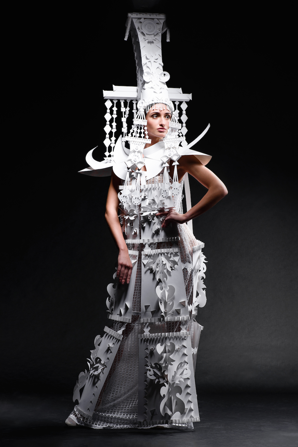 These Mongolian Wedding Costumes Are Made Entirely of Paper ...
