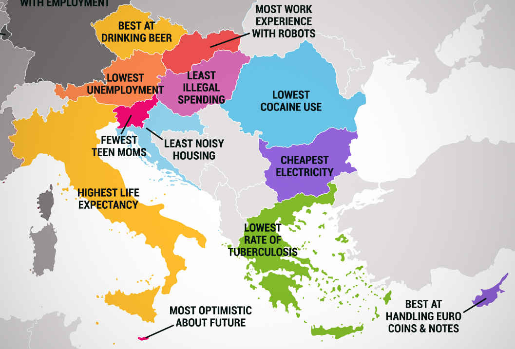 What Every Country in the European Union Is Best At | HuffPost